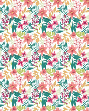 f53-vector-seamless-tropical-flower-plant-vector-pattern-background ...