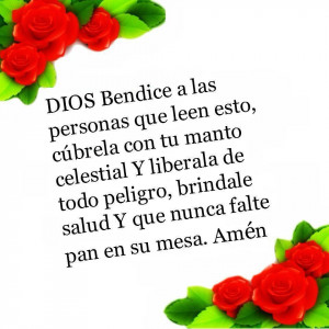 Imagen bonita de bendición de Dios