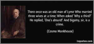 More Cosmo Monkhouse Quotes