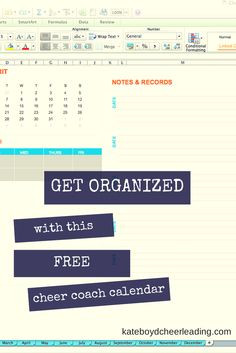 Get control of your cheer year with this FREE #cheerleading coach ...