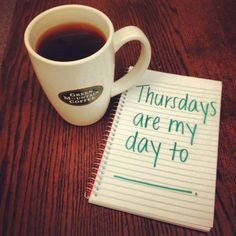 Thurdays are my day to Tell us! #coffee #thursday #coffee_quotes More
