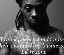 Rappers Quotes Dope-lil-wayne-mind-ya- ...