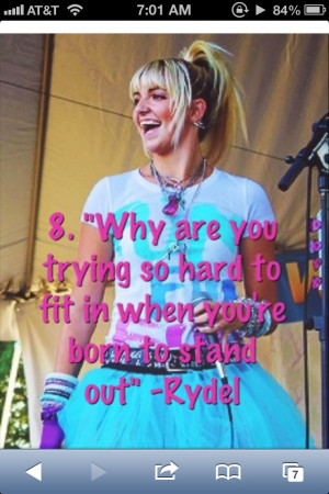 My favorite quote by Rydel Lynch.