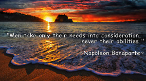 Wise Quote By Napolean Bonaparte