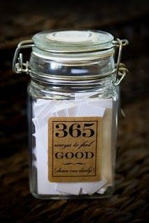 Good Jars--filled with 365 good thoughts, quotes, for each day ...