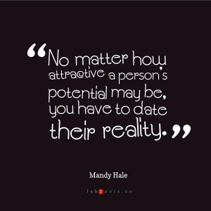 Mandy hale dating quote