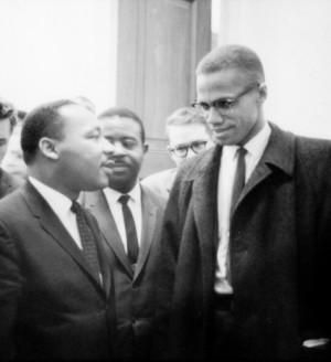 Malcolm X and Martin Luther King, Jr.
