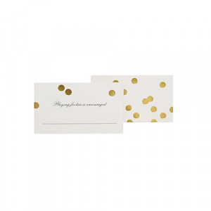 Kate Spade Place Cards | So cute back to cake + ties into whimsical ...