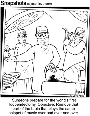 knee replacement cartoon