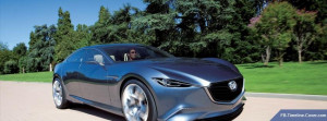 Automobiles : Mazda Shinari Concept Car Facebook Timeline Cover