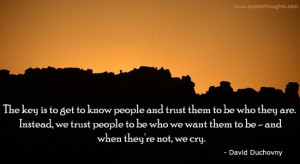 Trust Quotes-Thoughts-David Duchovny-Best Quotes-Nice Quotes-Great ...