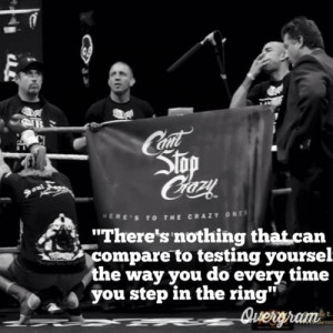 There's nothing that can compare to testing yourself the way you do ...
