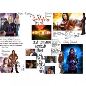 Best Doctor Who Companion Contest! - Polyvore