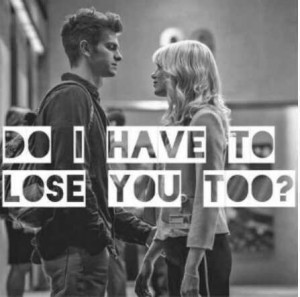 andrew garfield, emma stone, gwen stacy, losing you, love, peter ...