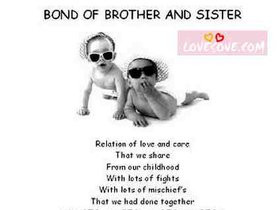 brother and sister quotes photo: My Lovely Photos bond_of_brother
