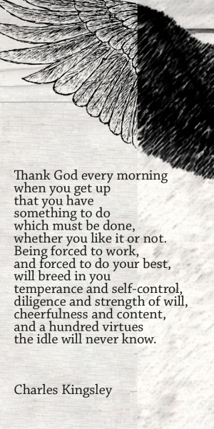 Striking Keys: Charles Kingsley -- he was smart.