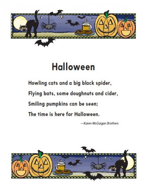 Halloween poem