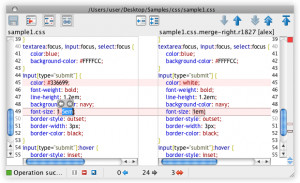If a merge operation ends with conflicts, it will display a list with ...
