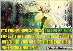 Quotes About So Called Friends http://www.friendsstatus.com/sad-angry ...