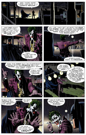 15 batman and joker share a laugh batman the killing joke by alan ...