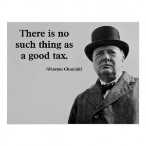 Winston Churchill Quote Print