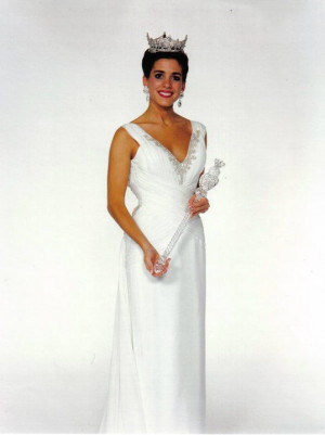 Miss América 1995 - Heather Whitestone - The first deaf Miss America ...