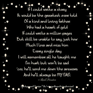 My Dad in Heaven miss you terribly