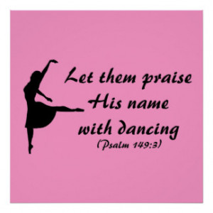 Praise Him with Dancing Poster