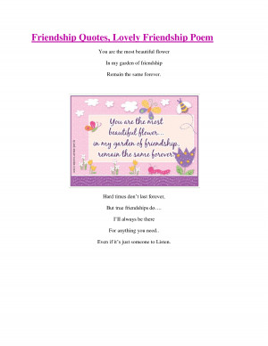 ... friendship poems childhood quotes friendship inspirational quotes