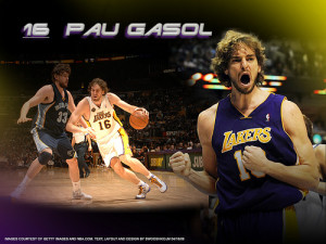 Pau Gasol Lakers Wallpaper 4
