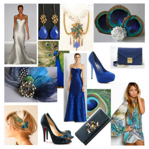 peacock like blues and greens a peacock wedding theme can be very