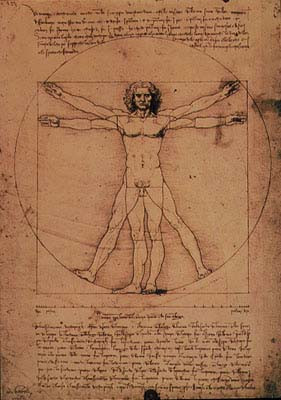 Leonardo Da Vinci's Vitruvius Man Interesting explanation of this ...