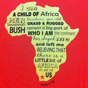 ... time. 100% Bamboo. Made in SA. Loving it I am Proudly South African