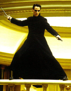 In The Matrix, Neo is called The One. In the last movie, he sacrifices ...