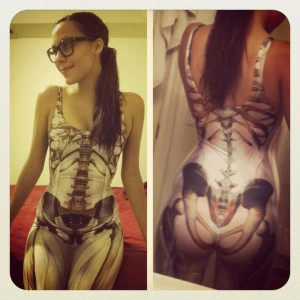 Funny Skeleton Dress