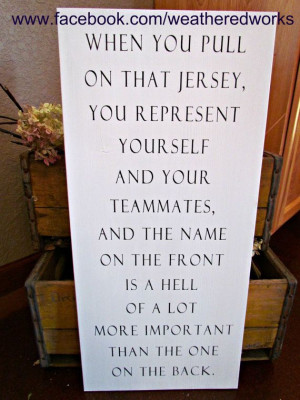 Hockey Sign Herb Brooks Quote by WeatheredWorks on Etsy, $48.00