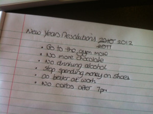 Funny Ideas For New Year's Eve Resolutions