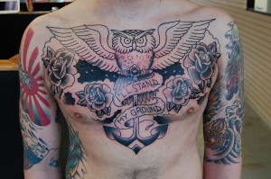 Chest Piece Tattoo Quotes