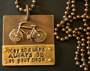 May The Wind Always Be At Your Back Eco-Friendly Pendant and Ball ...