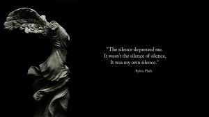 Sylvia Plath on depression Wallpaper