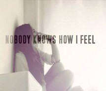 bad mood, feelings, girly, problems, quotes, sad, nobody know how i ...