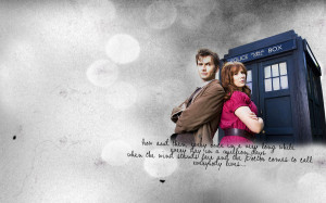 The Doctor and Donna Noble by bloodylev