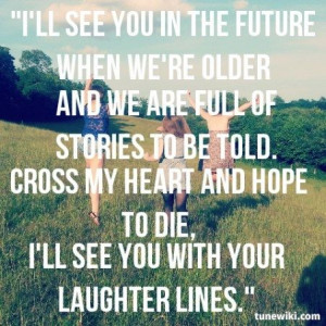Laughter Lines-Bastille love this.