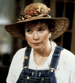 Ouiser Boudreaux (Shirley MacLaine), in Steel Magnolias (1989).