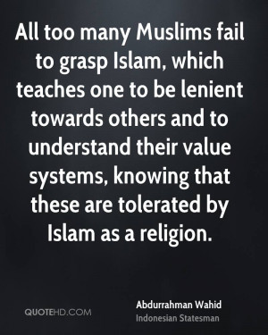 Abdurrahman Wahid Religion Quotes