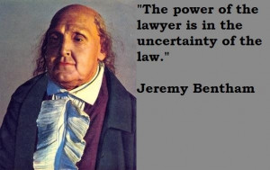 more jeremy bentham quotes