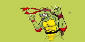 Ninja Turtles Raphael Face