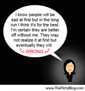 Quotes About Suicidal People