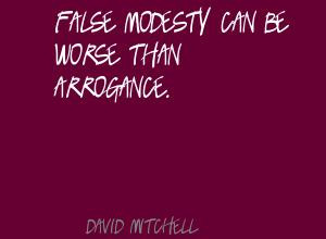 False Modesty Quotes