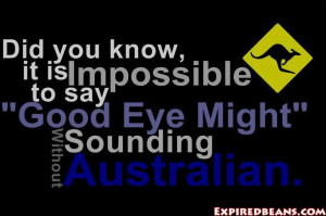 Did you know it is impossible to say good eye might sounding ...